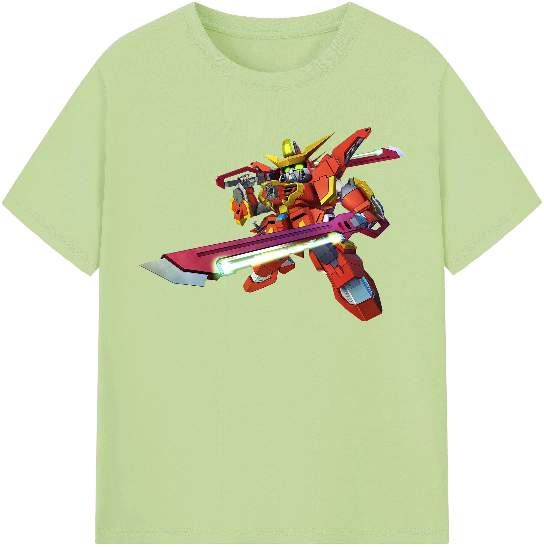（画像用） 機動戦士ガンダム Mobile Suit Gundam 綿100％半袖Tシャツ（フロントプリント）